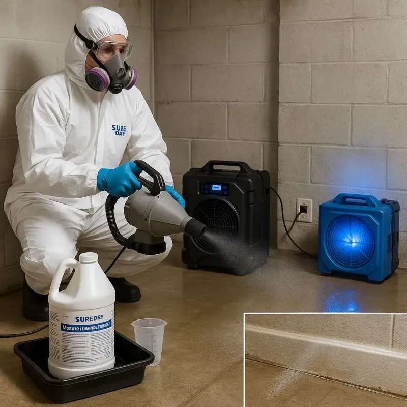 Sanitization and Odor Removal process in Aurora, TX